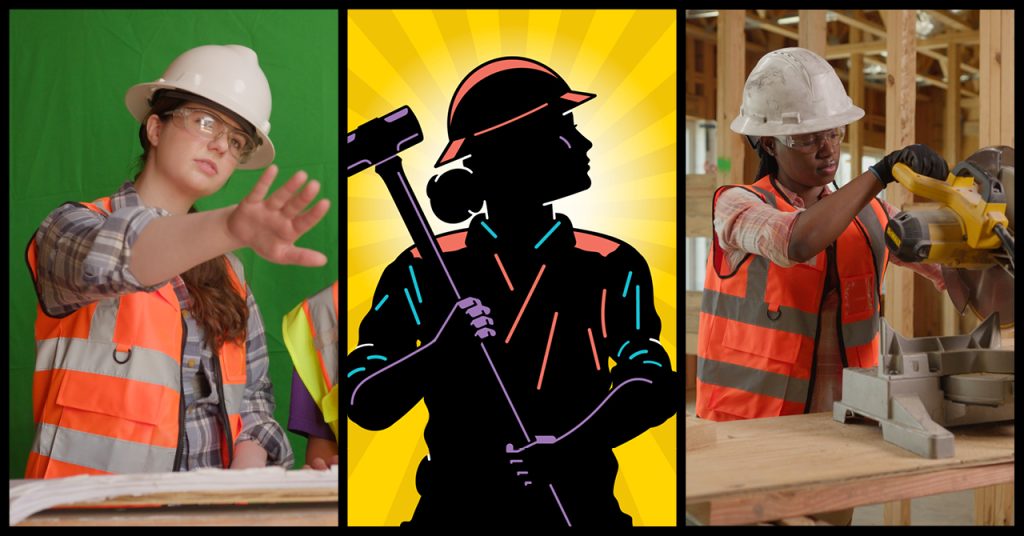 ACRI's Women in Construction Week visuals